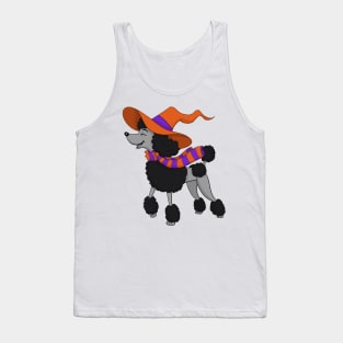 Halloween Poodle Tank Top